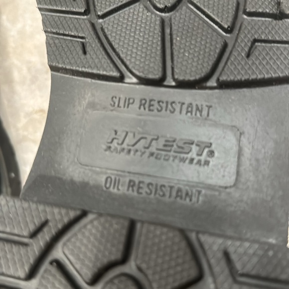 Hytest Unisex Black Composite Toe, EH, Waterproof 6 Inch Boot. Size 10.5 - Picture 3 of 5